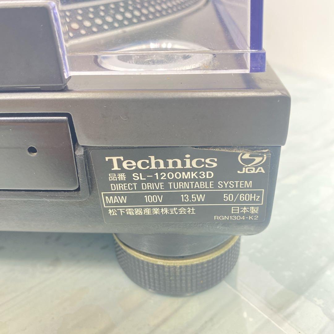 美品　Technics テクニクス　SL-1200MK3D