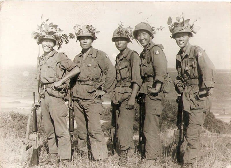 韓国軍　ジャングルファティーグ