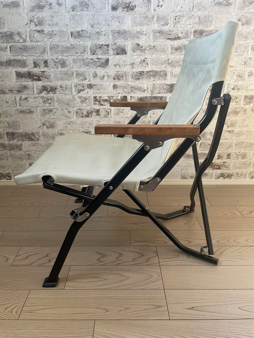 【8/24迄値下げ】 Peak ローチェアショートアイボリー