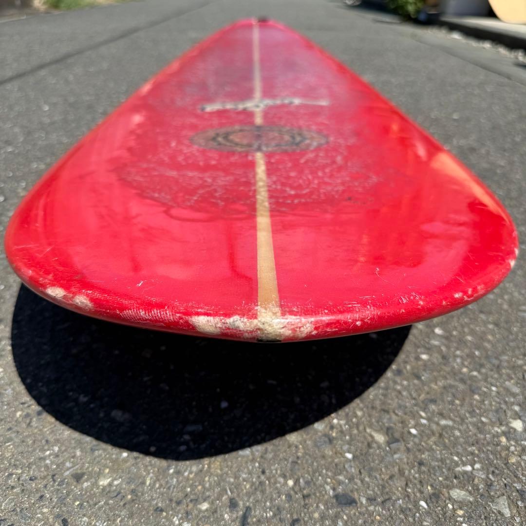 神奈川県藤沢発　激安早い者勝ち✨ KENJI CHRIS ロングボード レッド