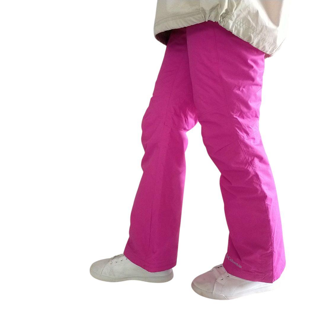 【美品 高機能】US Columbia OMNI-TECH ピンク スノーパンツ