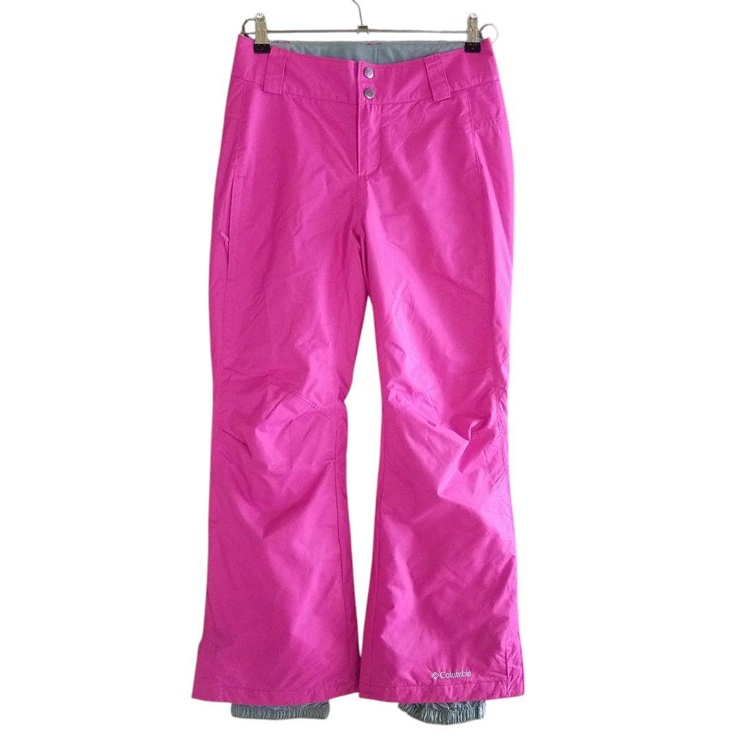 【美品 高機能】US Columbia OMNI-TECH ピンク スノーパンツ