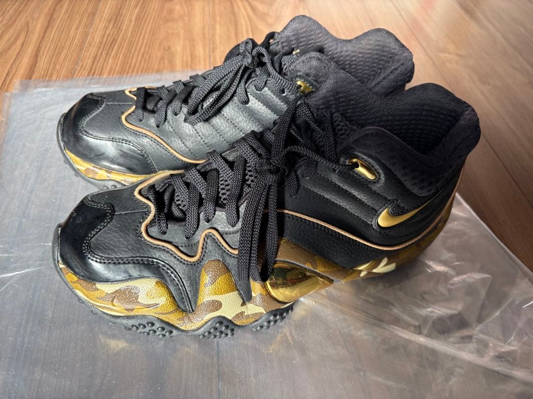 美品 NIKE ZOOM ズームアップテンポプレミアム ブラック