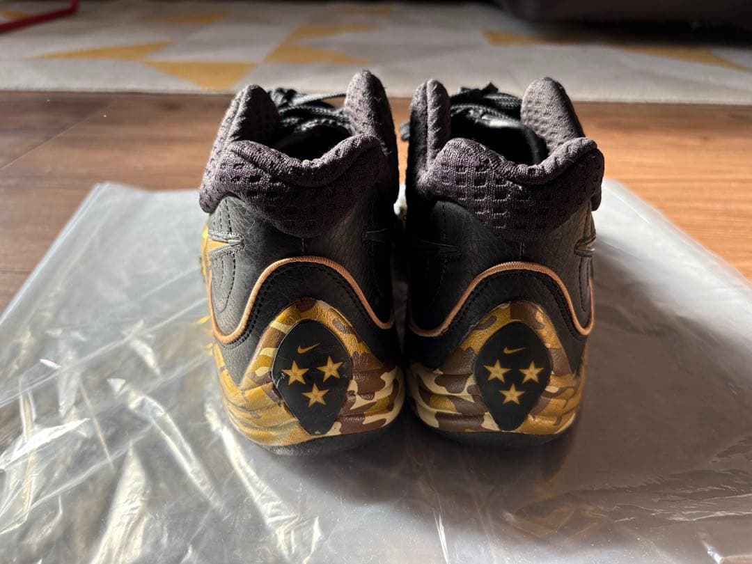 美品 NIKE ZOOM ズームアップテンポプレミアム ブラック