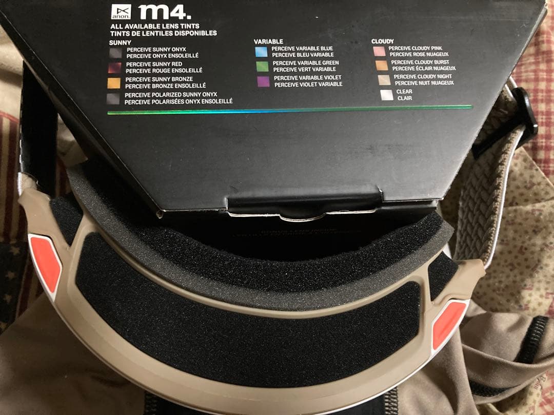anon m4 スノーゴーグル　正規品　新品　送料込み　定価49500円