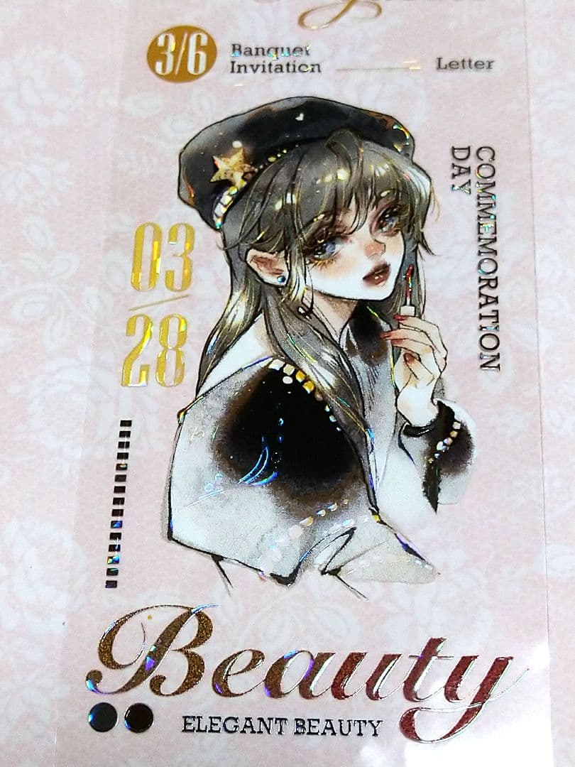 J1147＃天才女友(琉璃光)MOODTAPE切り売り海外人物マステ女の子