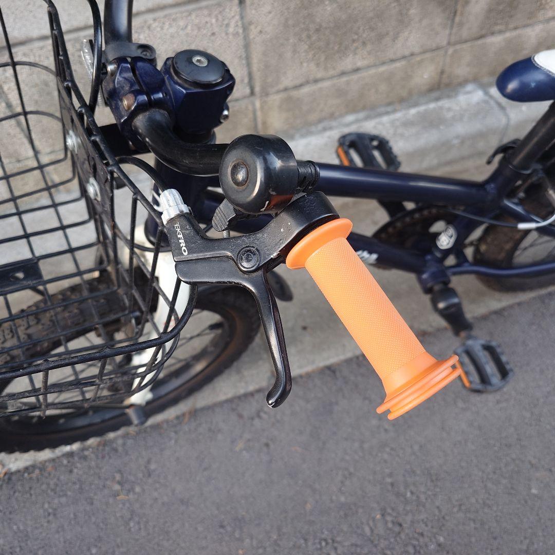 【手渡し　東京都】ヨツバサイクル　16インチ　ネイビー