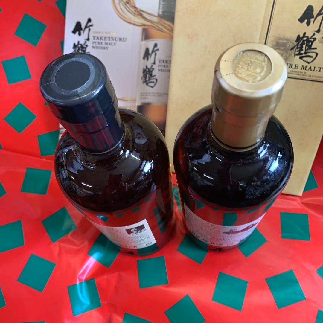 ニッカウヰスキー 竹鶴 ピュアモルト 700ml セット