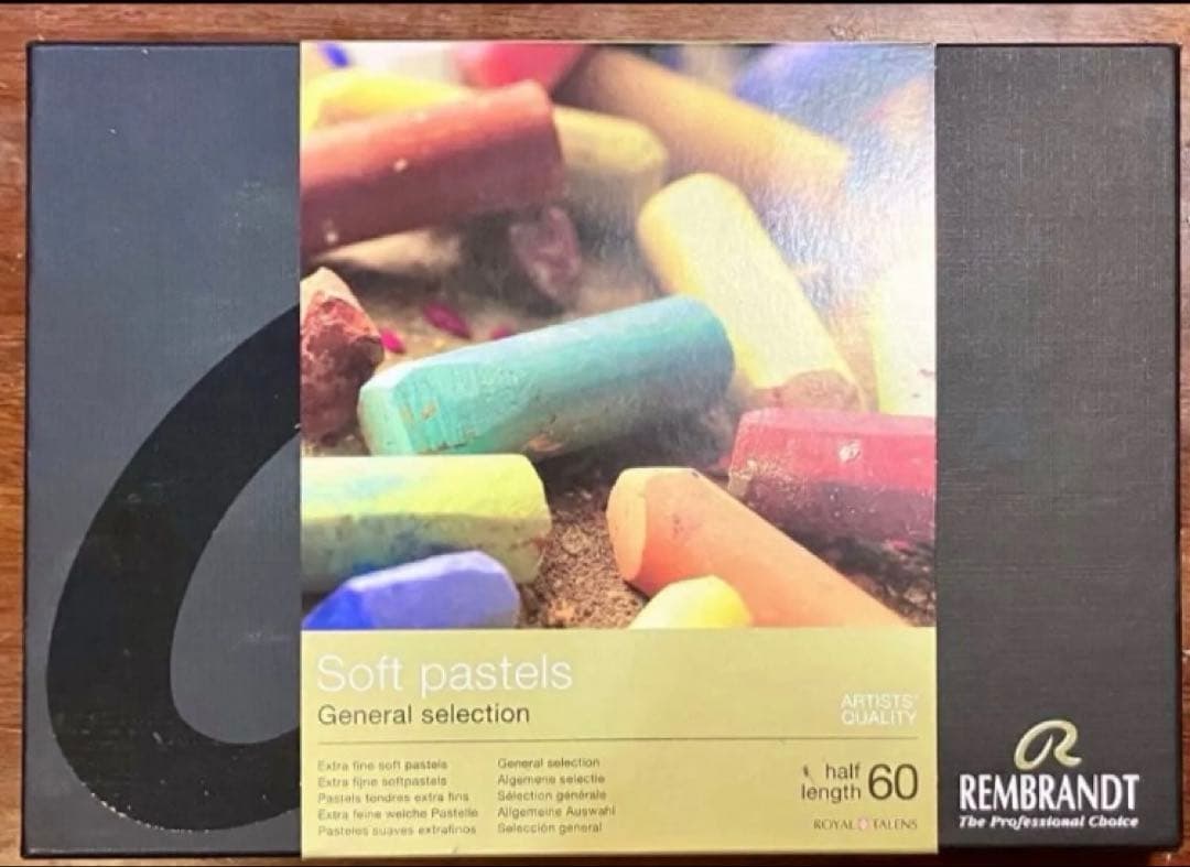 ほぼ新品☆ターレンス レンブラント ソフトパステル ハーフスティック 60色