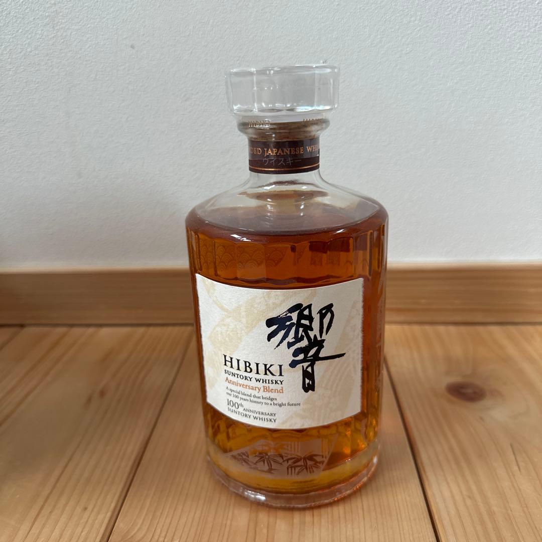 響　100周年記念ウイスキー　700ml 木箱入り