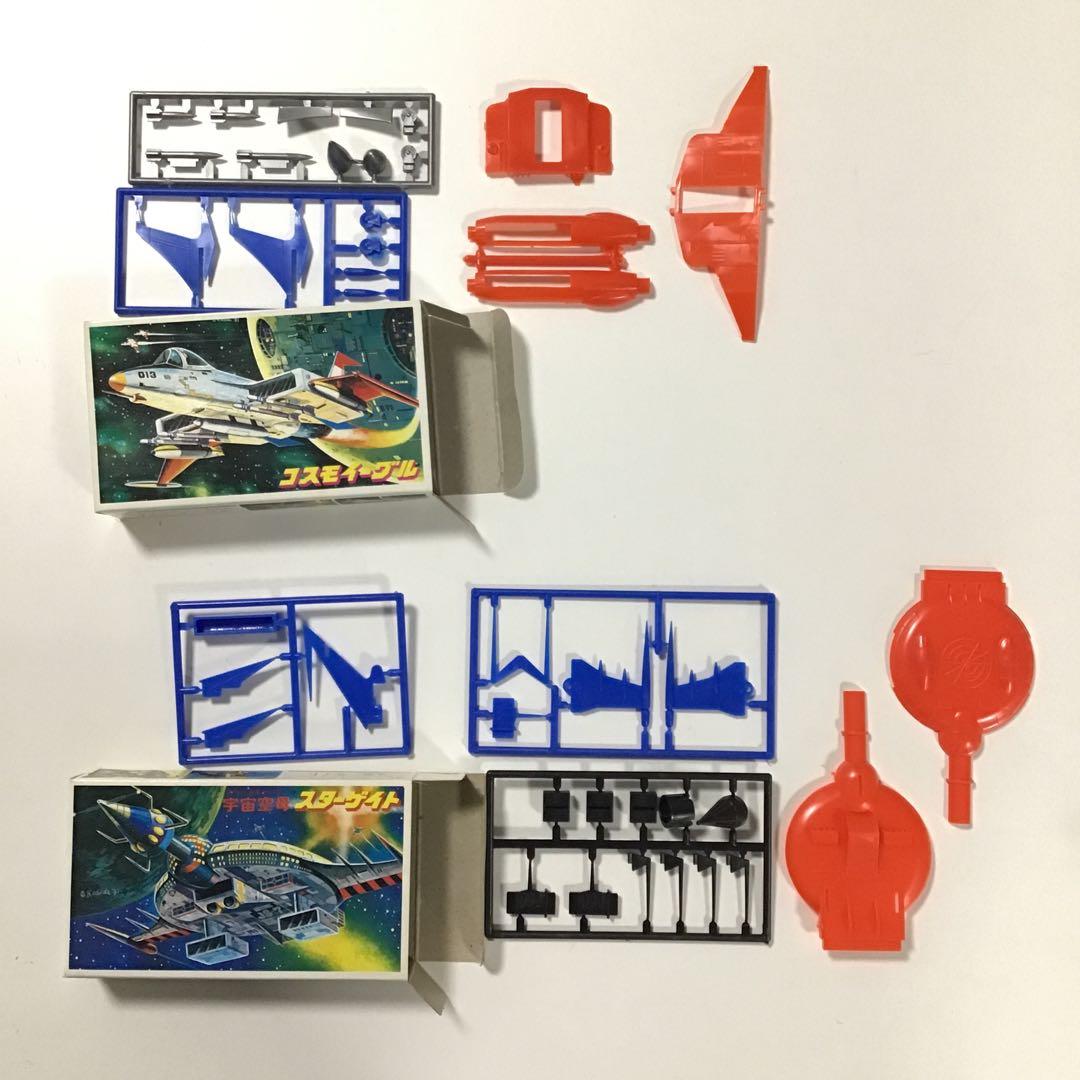 昭和　レトロ　プラモセットバラ売り不可です。