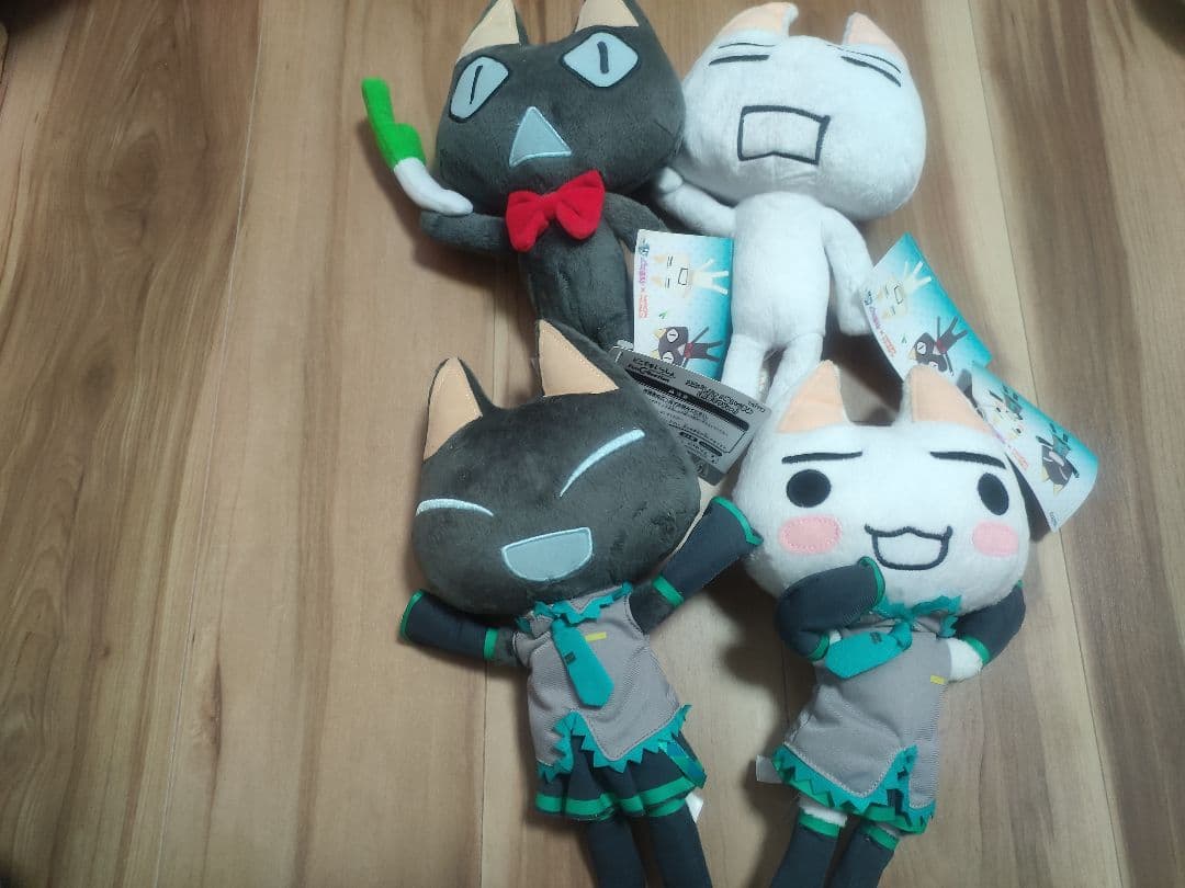 どこでもいっしょ　初音ミク　コスプレニャ！ぬいぐるみ　全4種セット