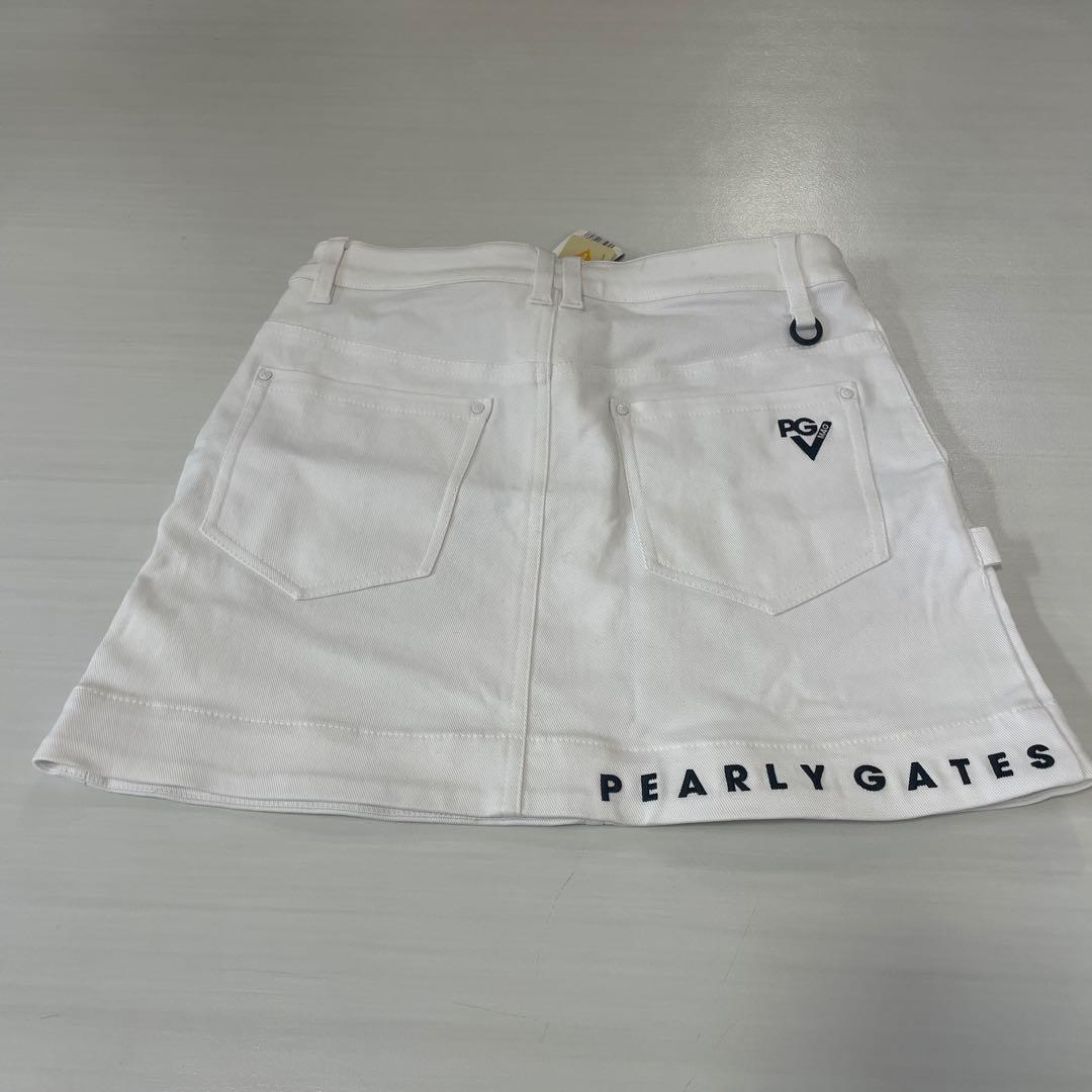 PEARLY GATES レディーススカート ホワイト サイズ1