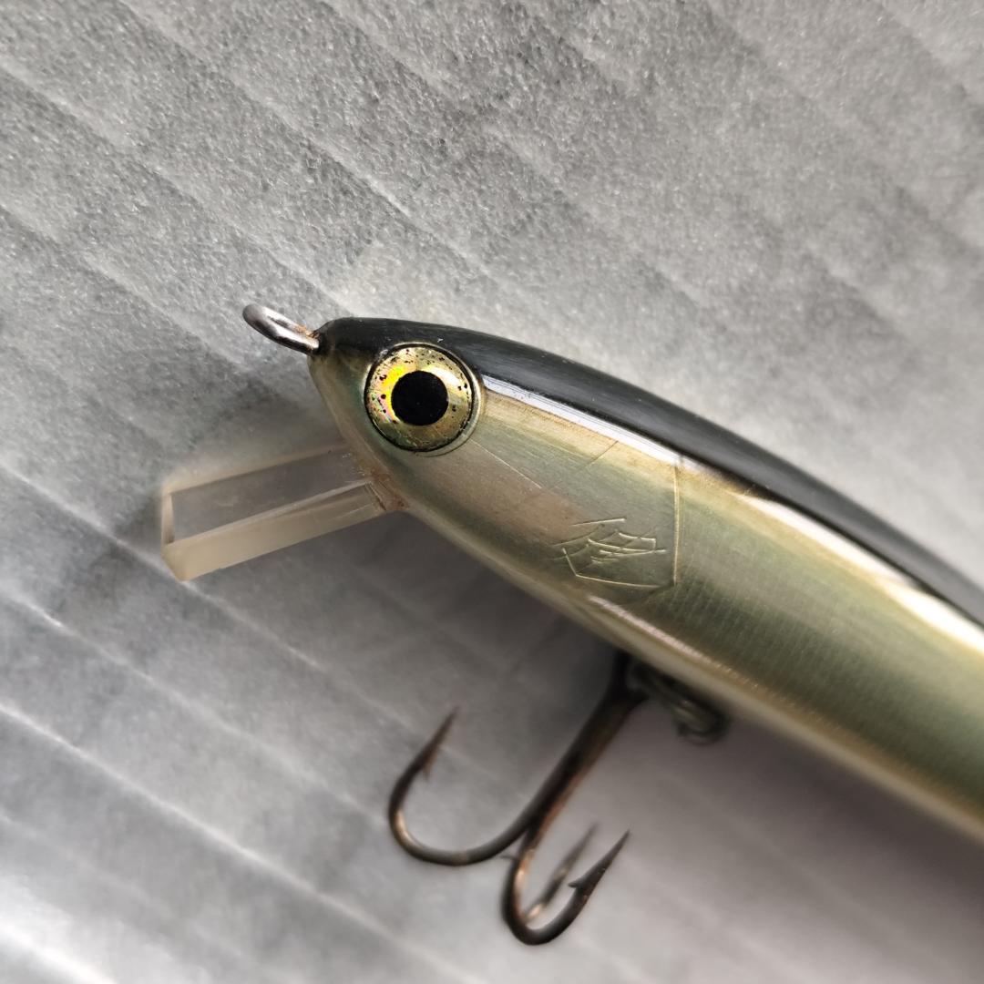 希少　健ミノー　オールドハンドメイドワカサギミノー　9㎝