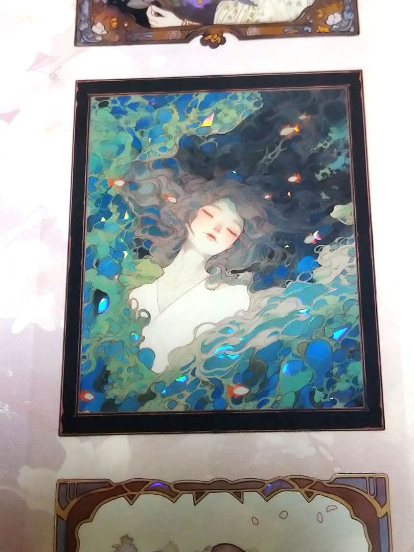 廃盤品✩J1077＃绮野踪骏(贝壳光)绿野仙踪切売り海外人物女の子AIマステ