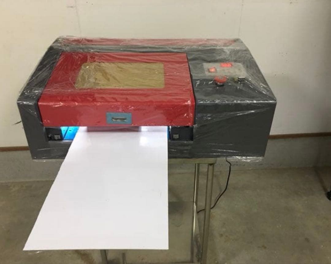 新品未使用 レーザー加工機 レーザー切断機 本体 40w家庭用 付属品フルセット