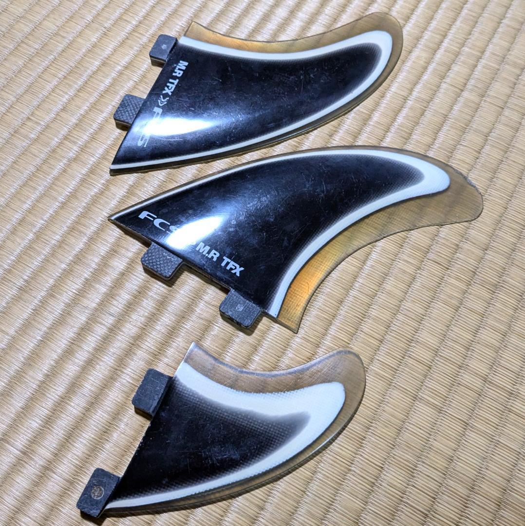 FCS MR TFX サーフボードフィン 3枚セット
