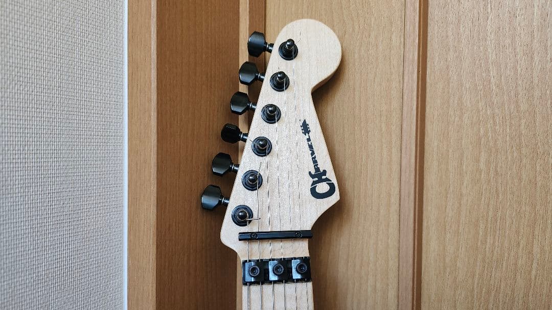 Charvel pro mod steve vai Green Meanie風