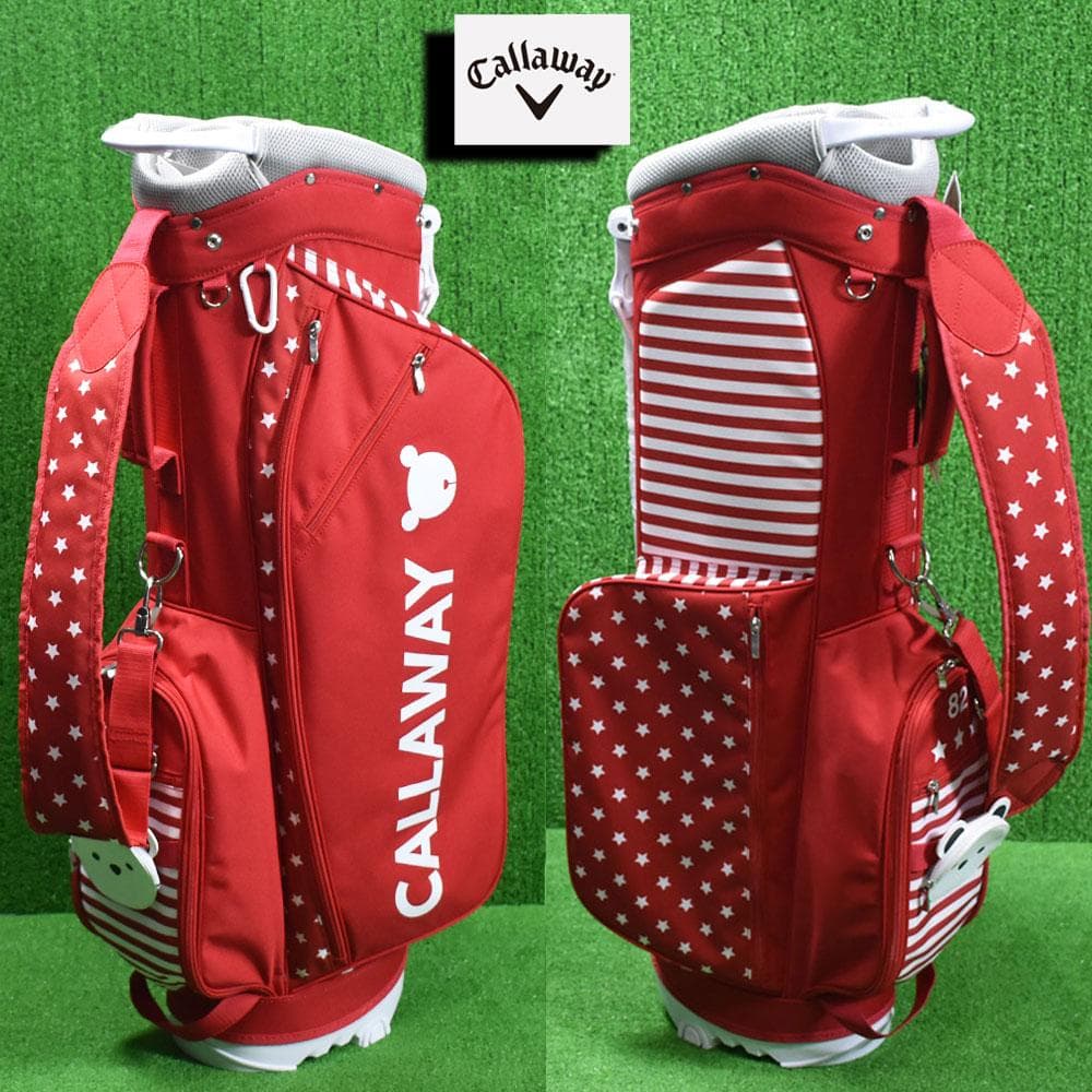 Callaway/キャロウェイ ゴルフ レディース キャディバッグ【赤】新品！