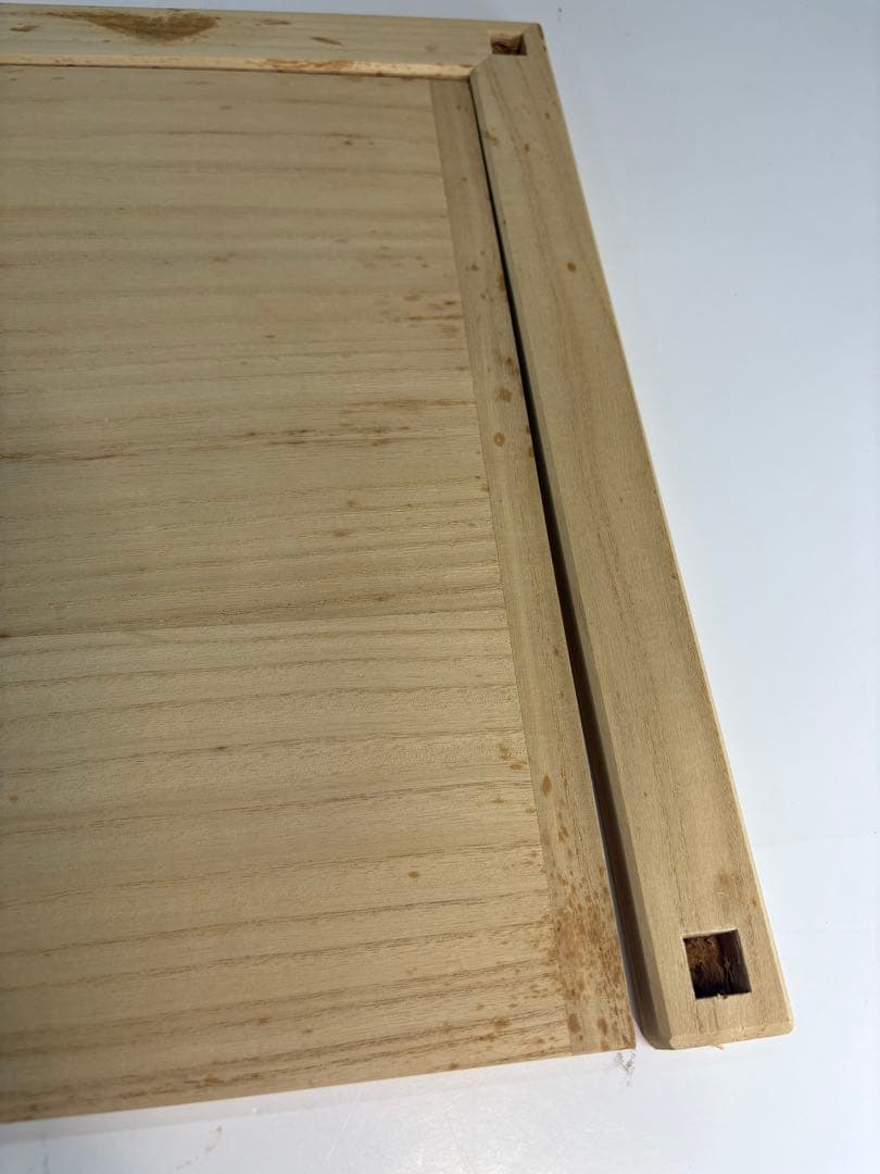 【中古品】而妙斎好 壺々透 二重棚 （紙箱）組立式USED〈税込•送料込〉