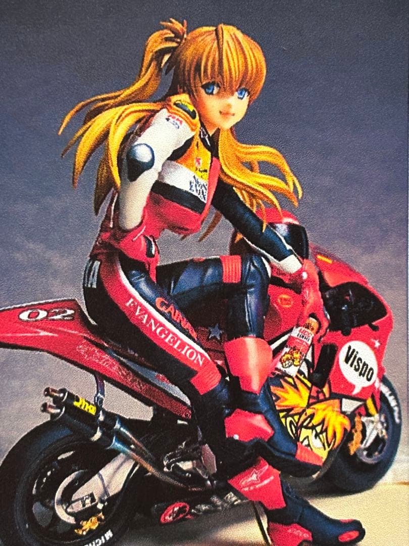 アスカ・ラングレー バイク　ガレージキット