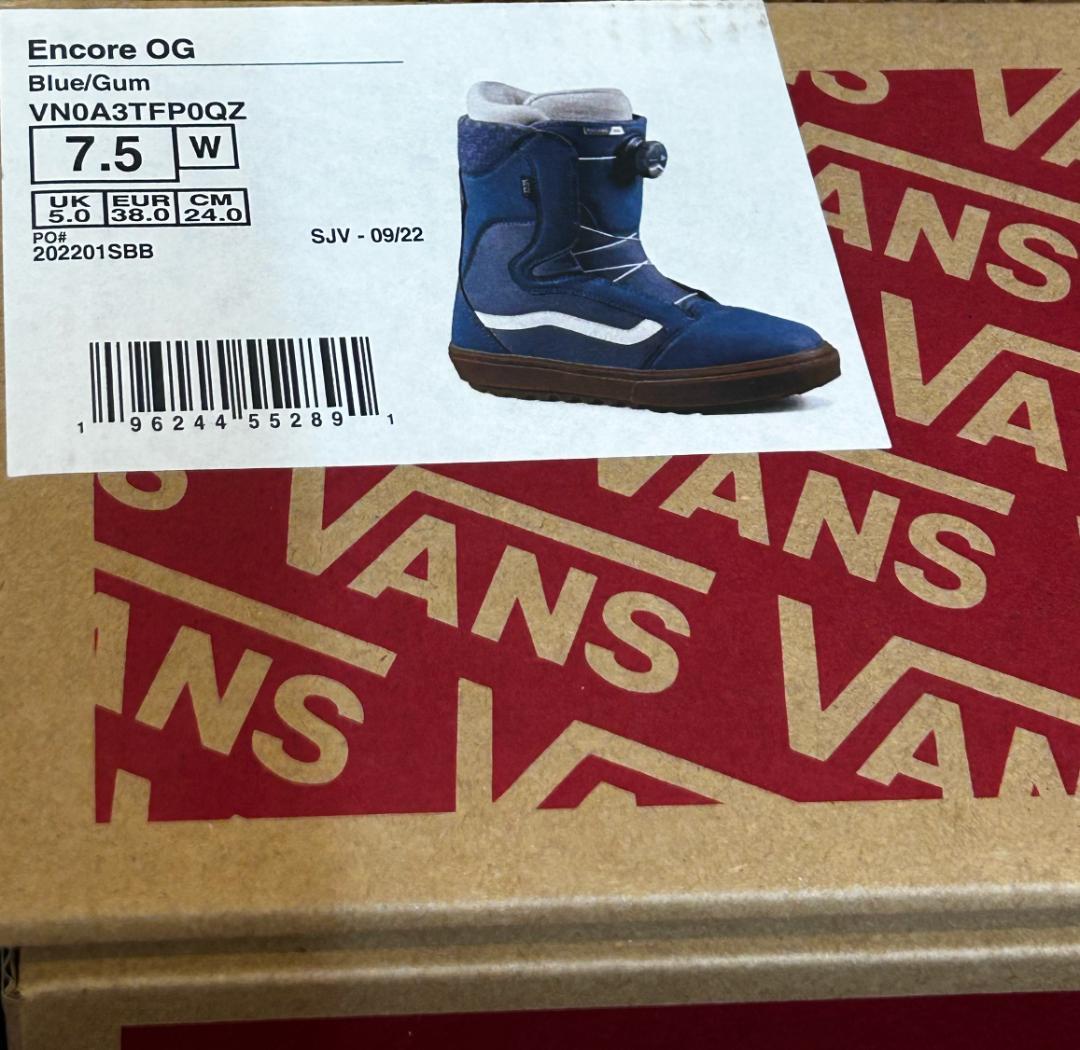 【新品・未使用品】VANS Encore OG スノーボードブーツ 24cm