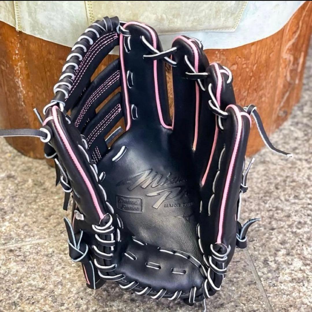 ミズノプロ　軟式　グローブ　外野　外野手用　西川龍馬　小指2本入れ推奨モデル
