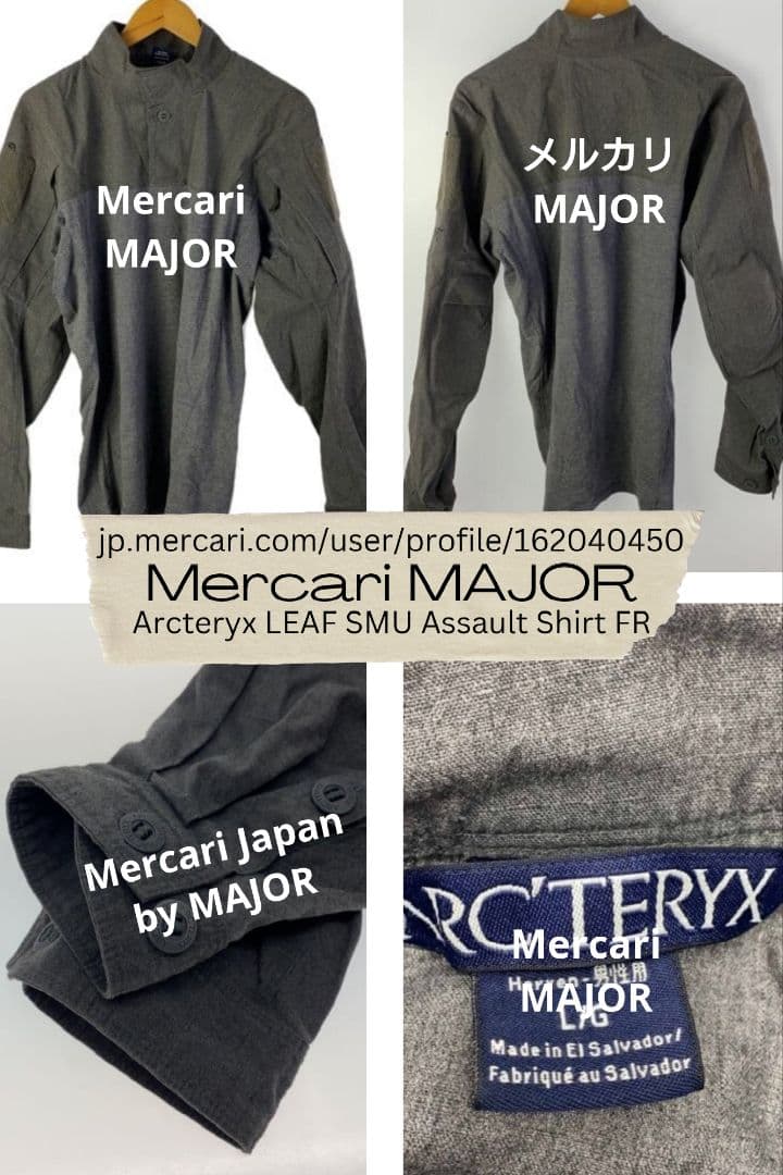 その他 ARC'TERYX LEAF SMU ASSAULT SHIRT FR