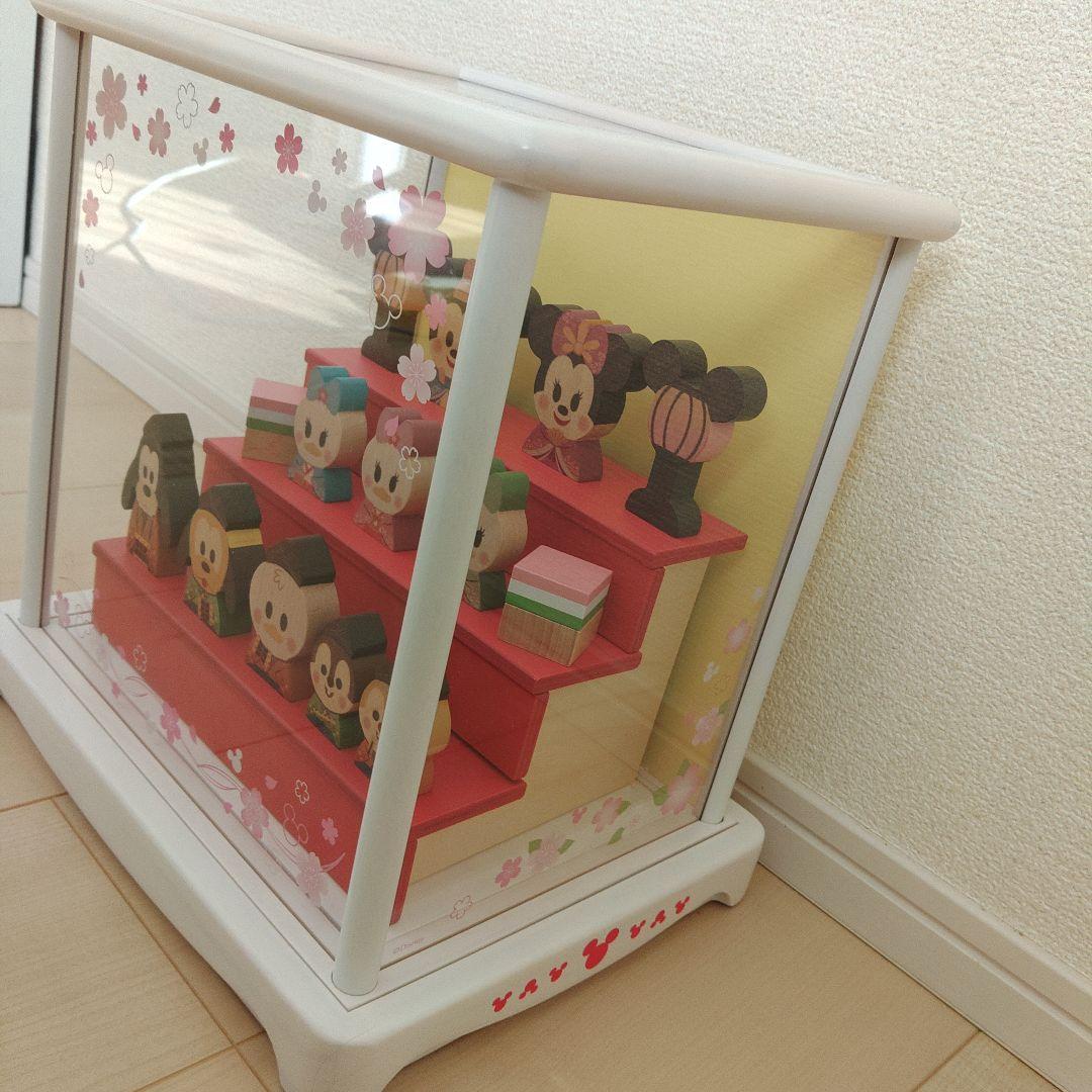 ✨セット売りでお得✨ひな祭り 雛人形 飾り セット✨ディズニー✨ 透明ケース付き