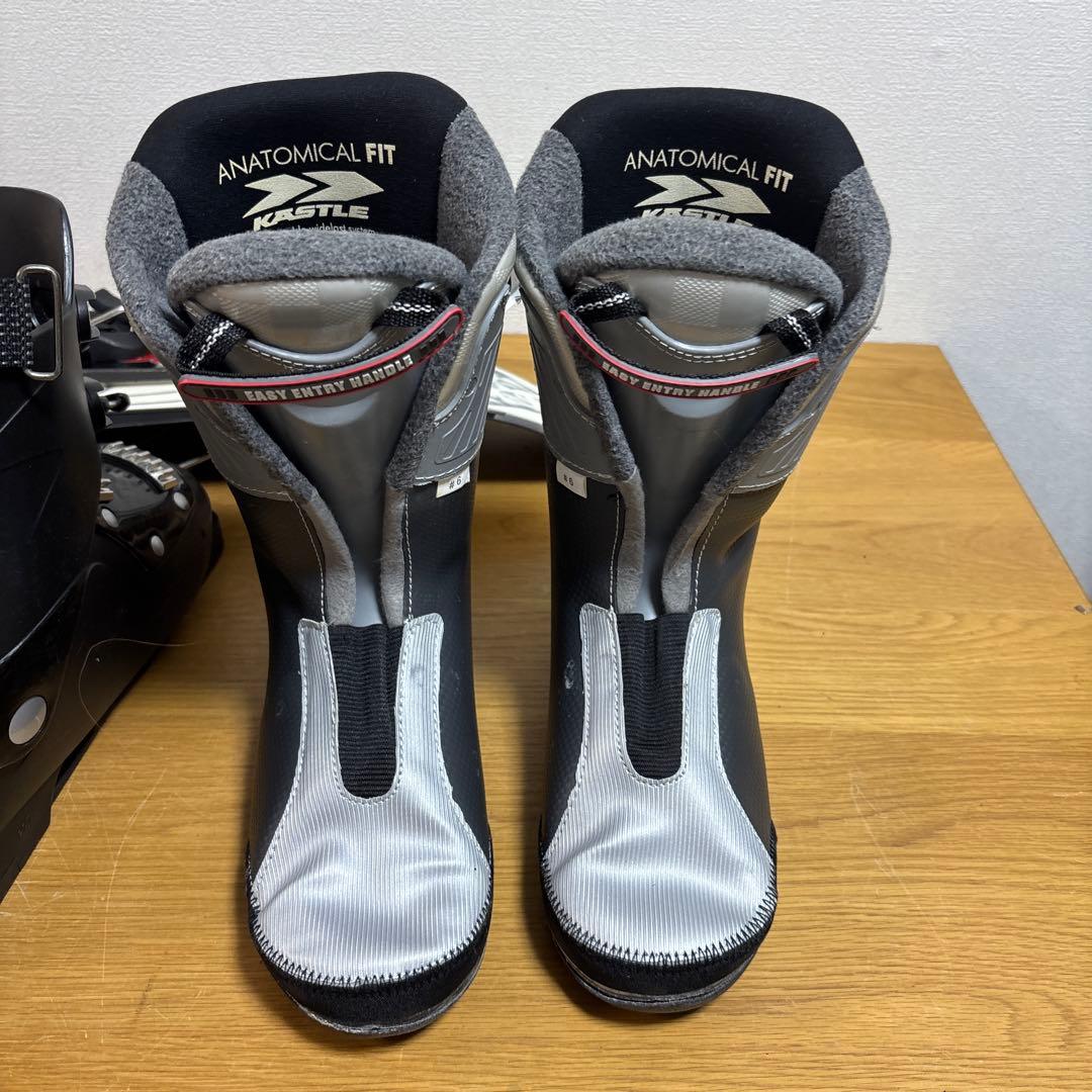 メンズショートスキーセット　ファンスキー　　KASTLE 25-25.5ｃｍ