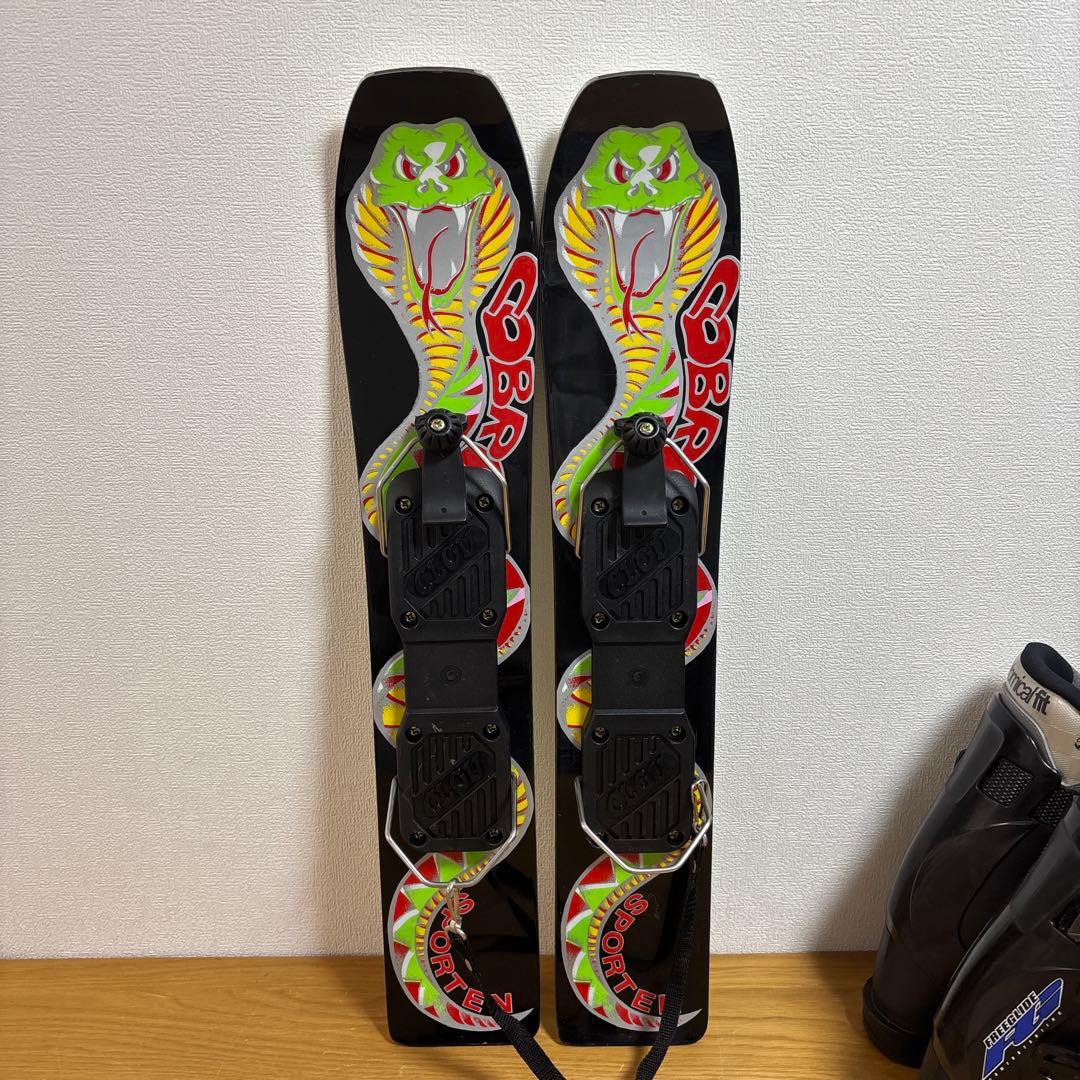 メンズショートスキーセット　ファンスキー　　KASTLE 25-25.5ｃｍ