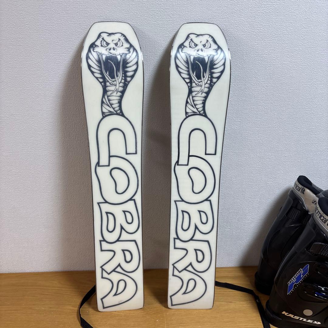 メンズショートスキーセット　ファンスキー　　KASTLE 25-25.5ｃｍ