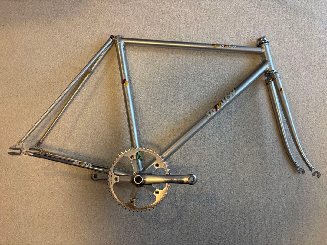 ピスト NJSフレーム SAMSON サイズ512mm ※クランク付き！