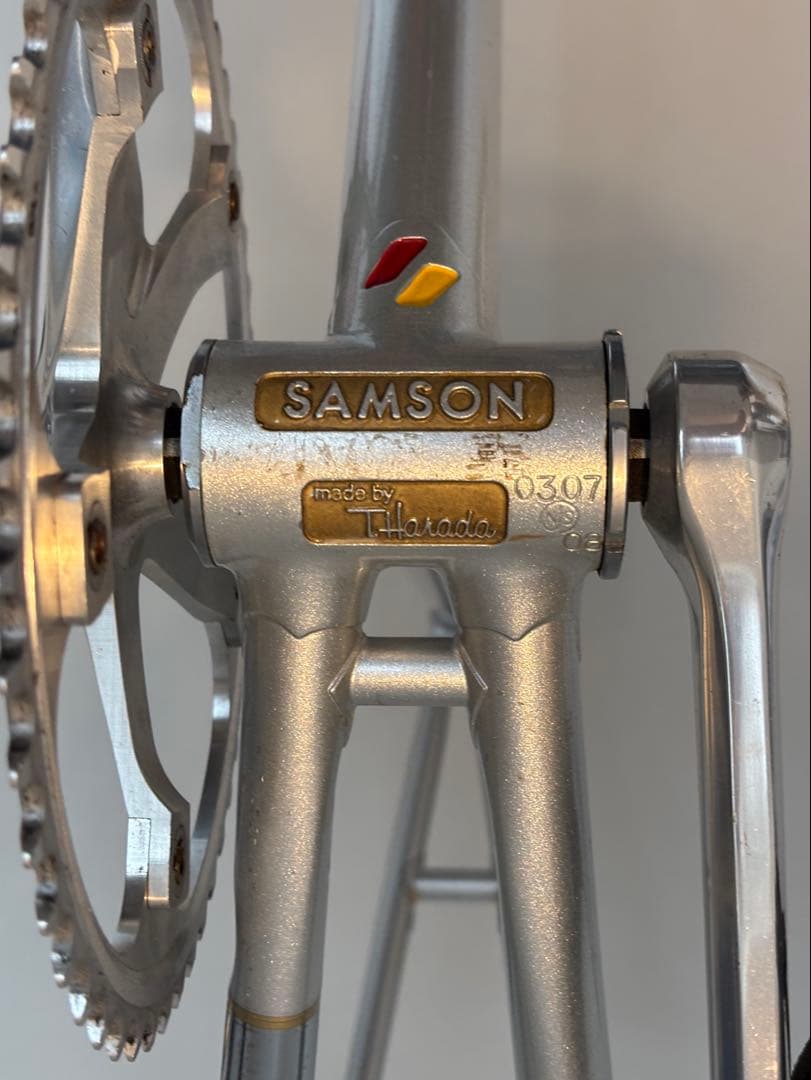 ピスト NJSフレーム SAMSON サイズ512mm ※クランク付き！