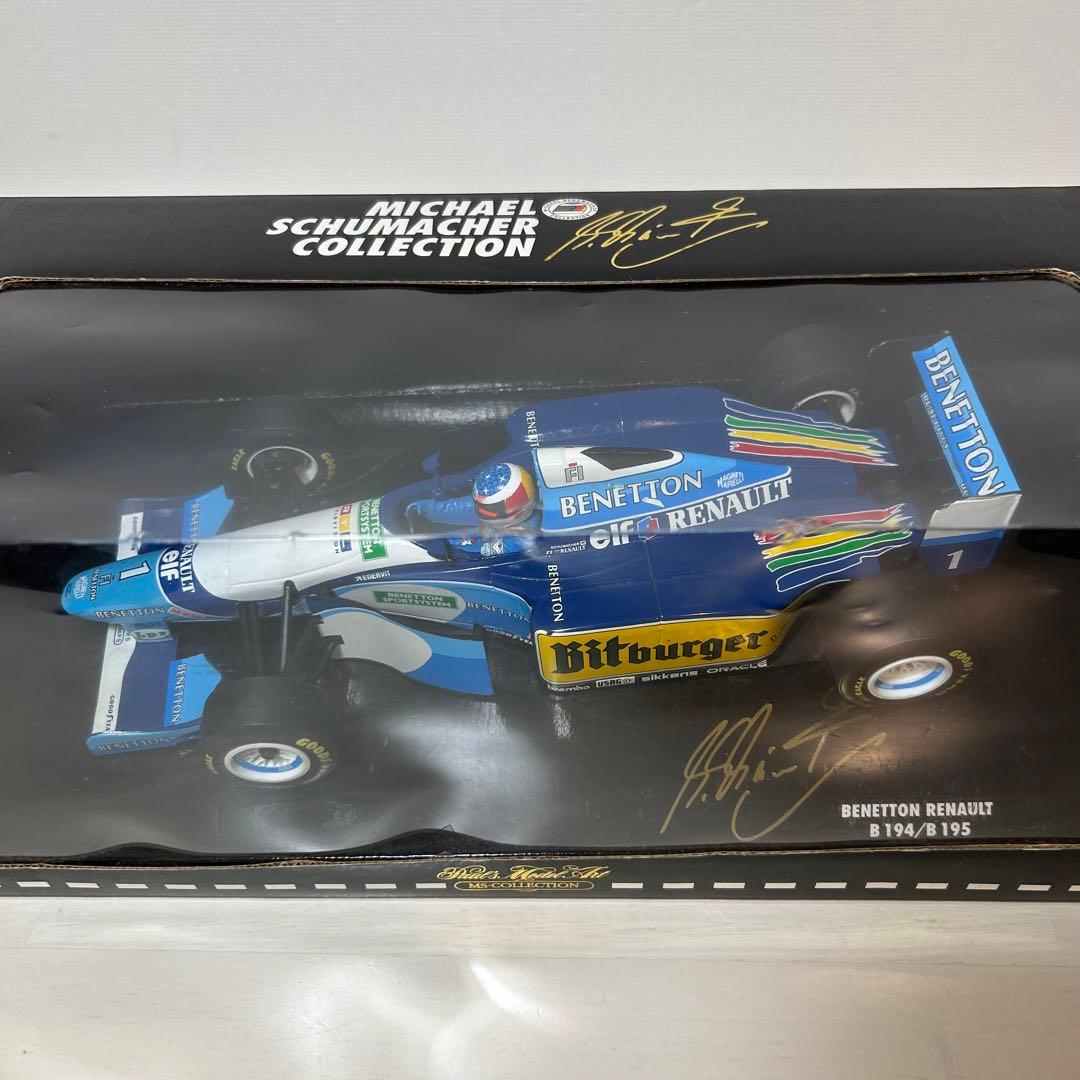 MINICHAMPS ベネトンルノー ミハエル・シューマッハ 1/18