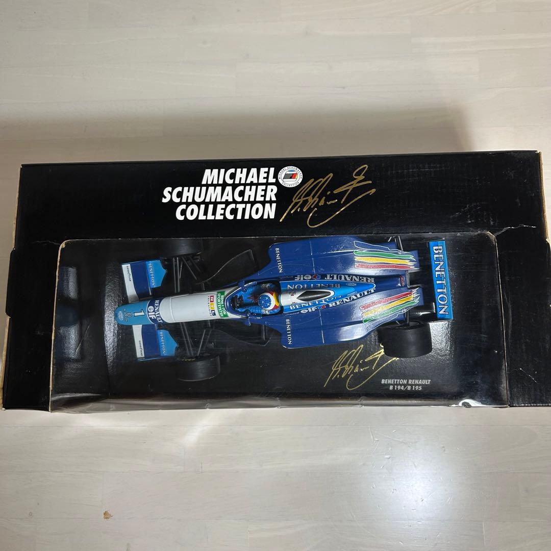 MINICHAMPS ベネトンルノー ミハエル・シューマッハ 1/18