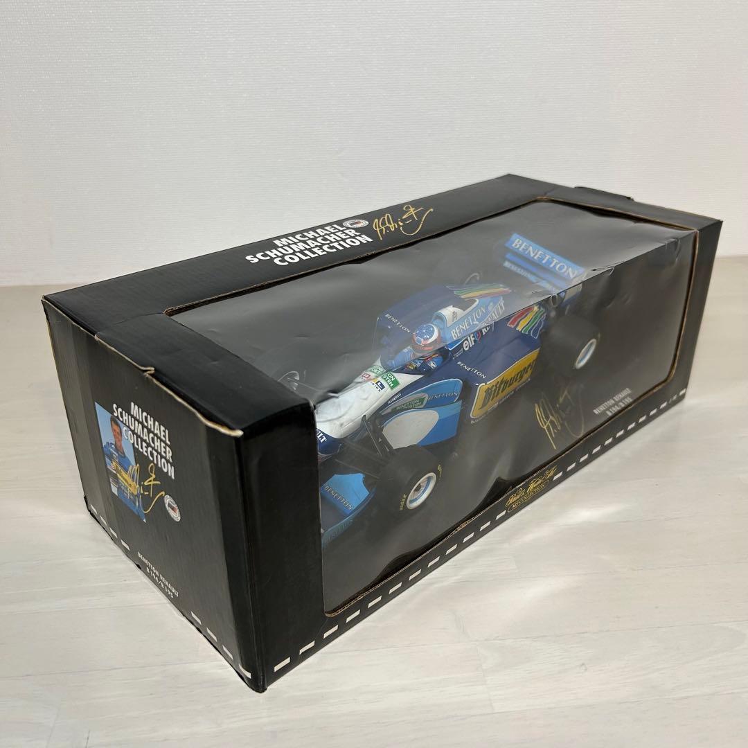MINICHAMPS ベネトンルノー ミハエル・シューマッハ 1/18