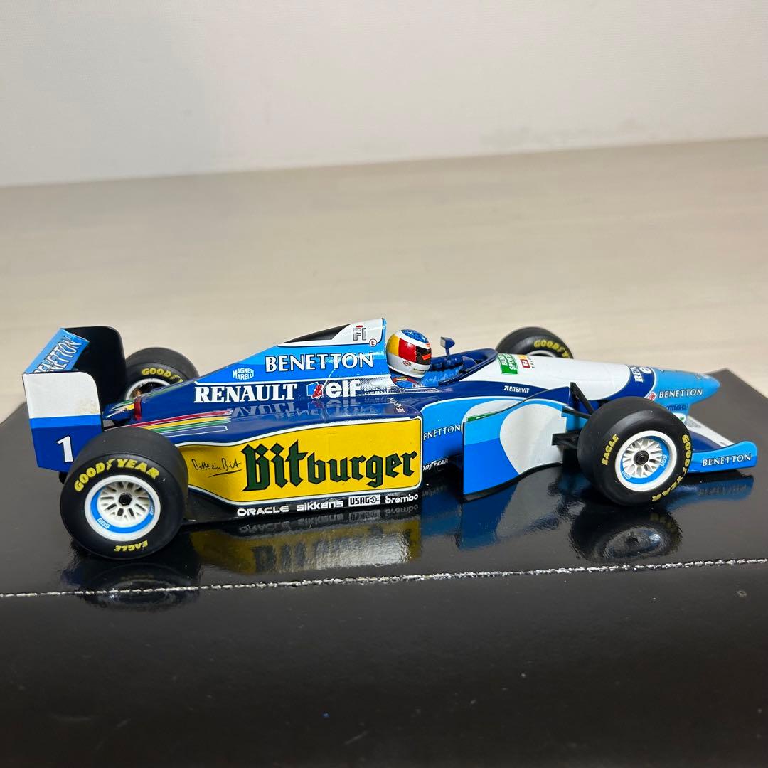 MINICHAMPS ベネトンルノー ミハエル・シューマッハ 1/18