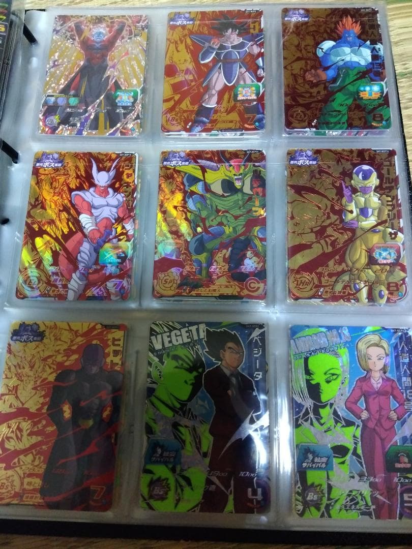 ドラゴンボールヒーローズ　366枚セット+ダブりカード52枚　引退品