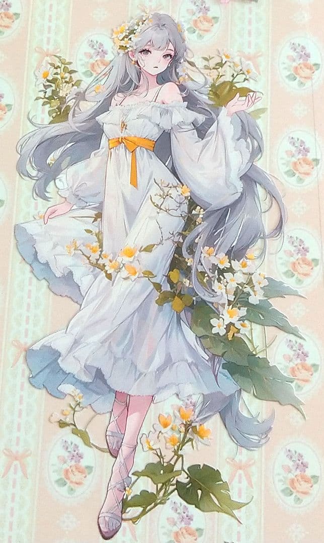 廃盤品✩J851＃花雾花汐(PET)晴惜春切り売り海外人物女の子AIマステ