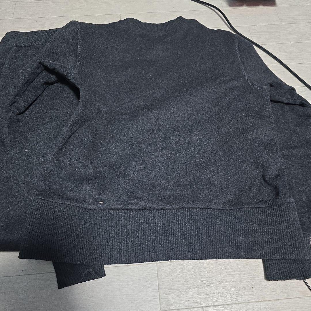 マズメウィンドカット防寒スウェットセットアップ　チャコール