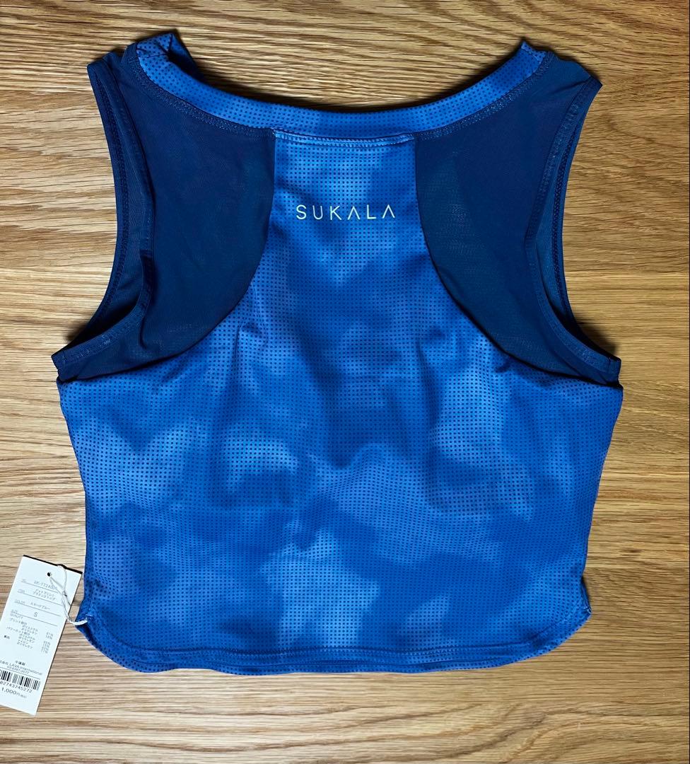 【未使用】【SUKALA】ドットプリント ヨガウェアセット タグ付き