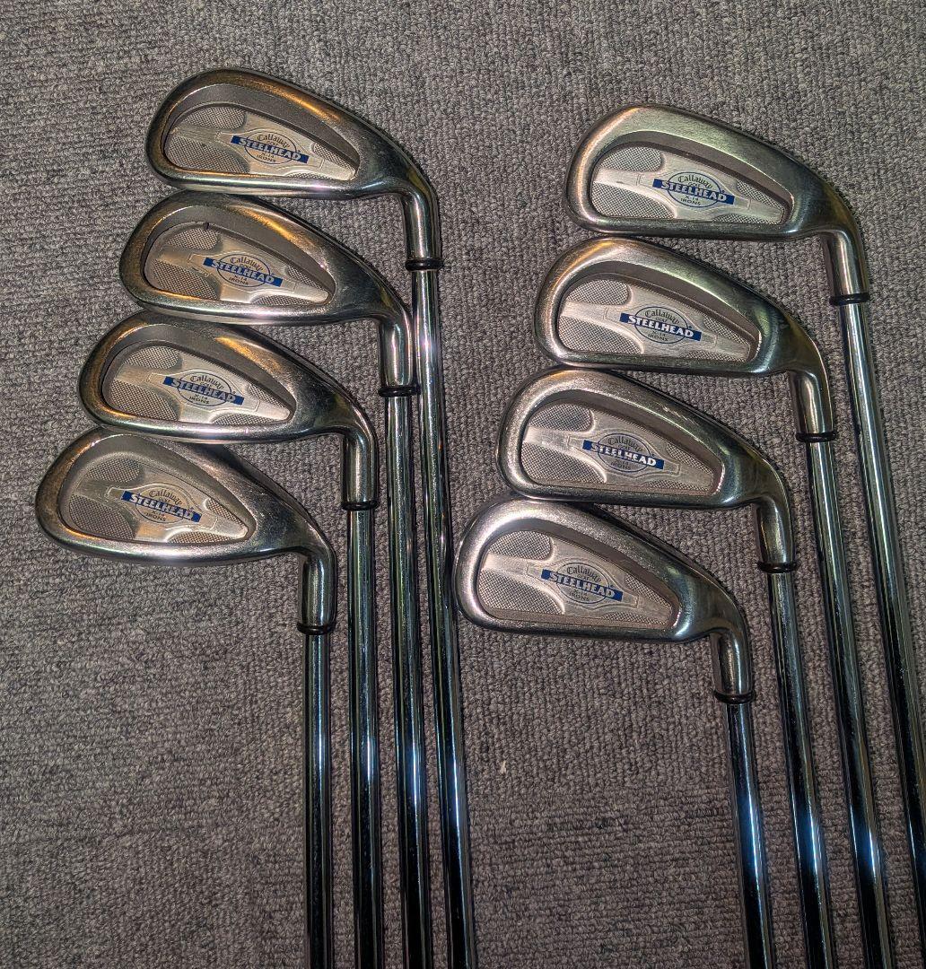 【名器】Callaway Steelhead X-14　アイアン8本セット