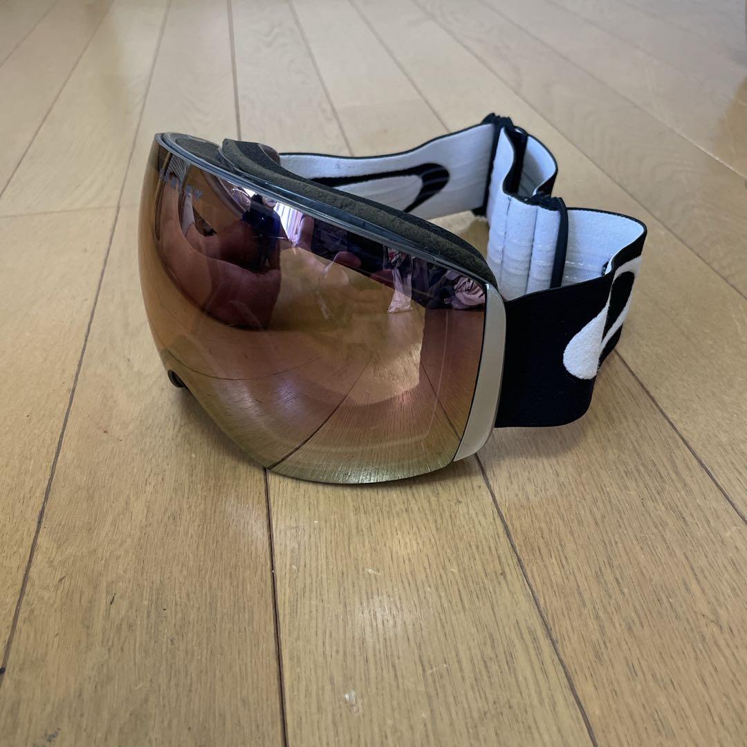 オークリー Flight Deck L スノーゴーグル中古　PRIZM Rose