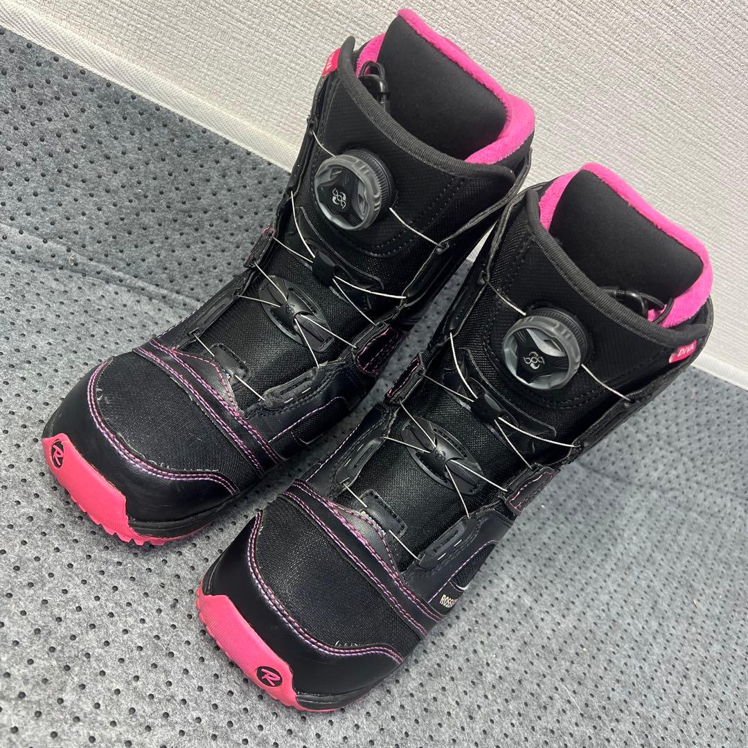 数回着用 23.5cm ROSSIGNOL BOAダイヤル スノーボードブーツ