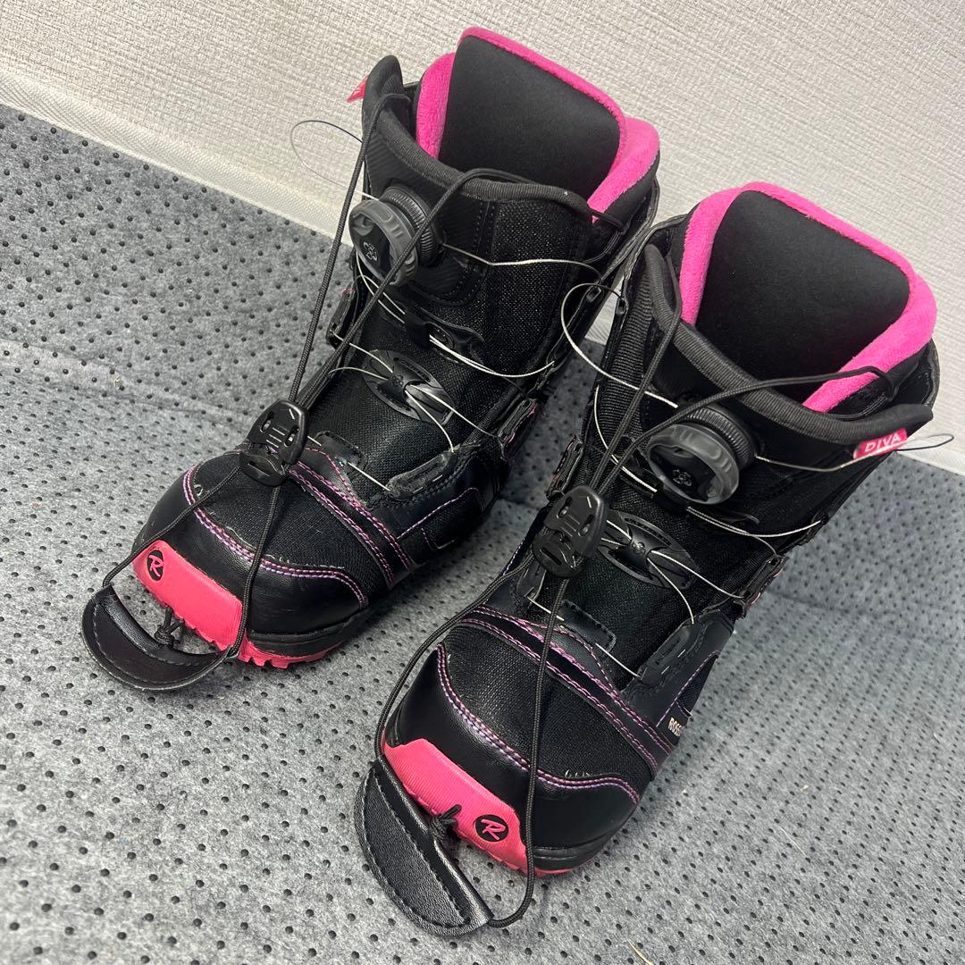 数回着用 23.5cm ROSSIGNOL BOAダイヤル スノーボードブーツ