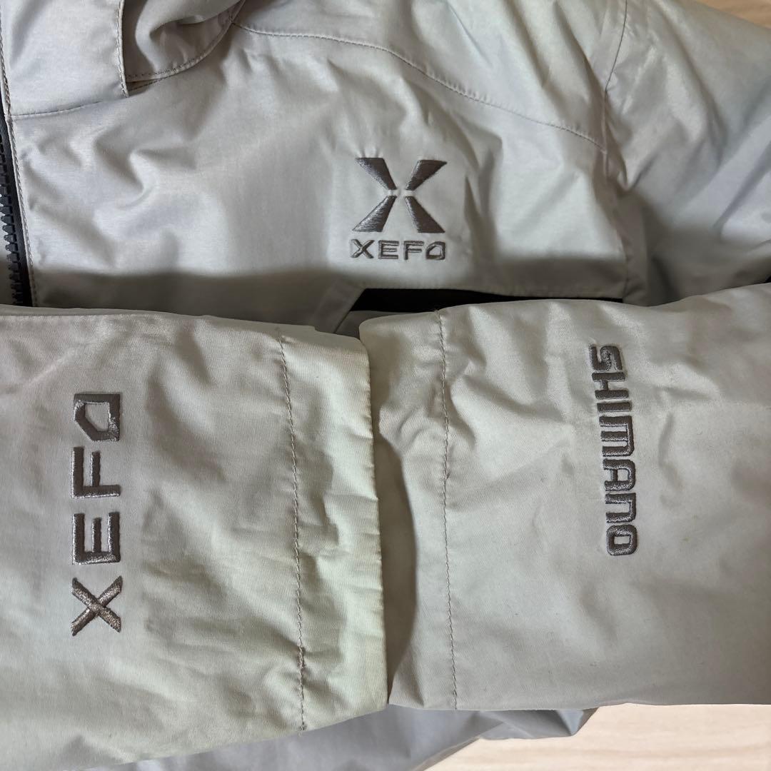 タ*キ様 シマノ XEFO 防寒着 ライトグレー 2XL