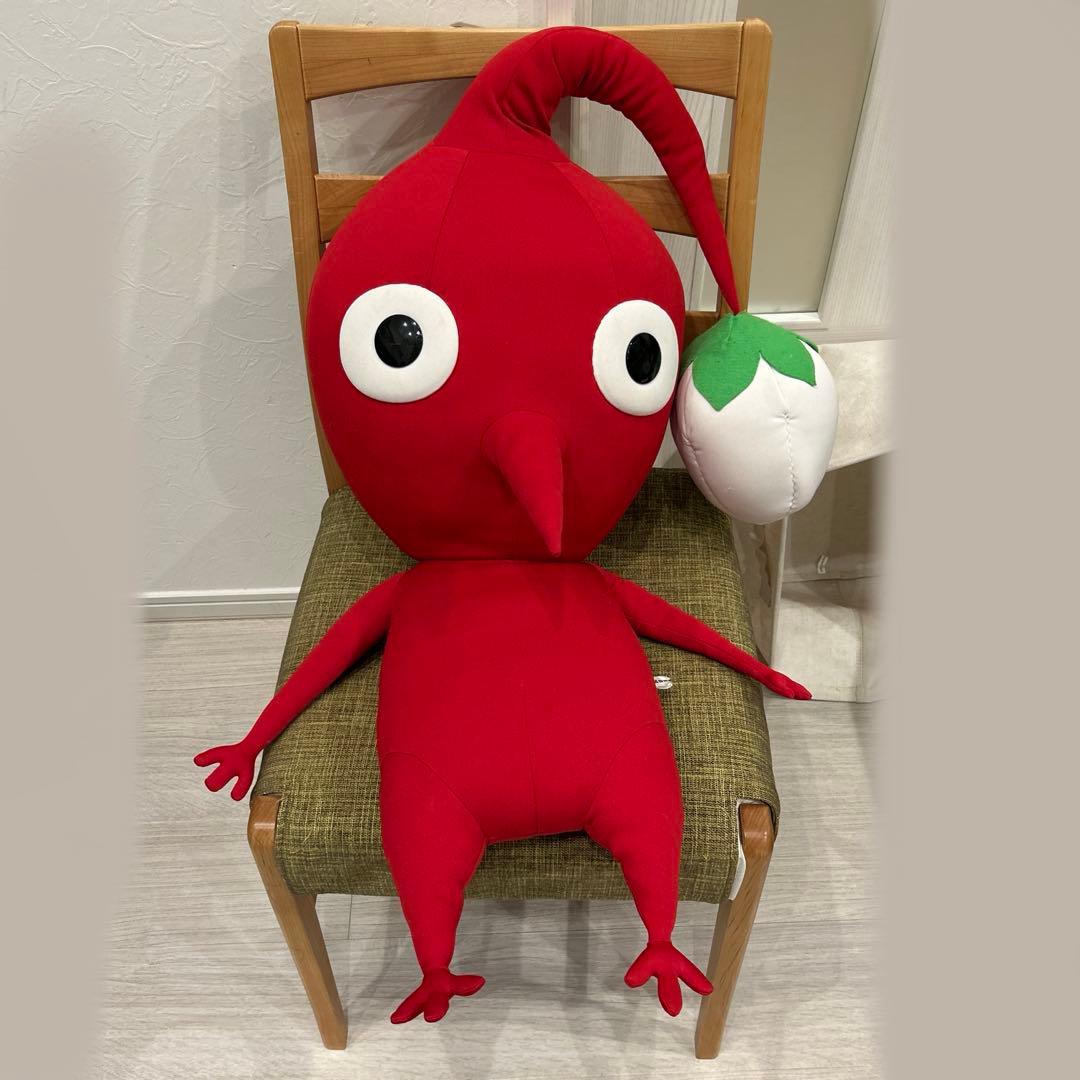 レア　ピクミン　巨大ぬいぐるみ　赤ピクミン　2001年