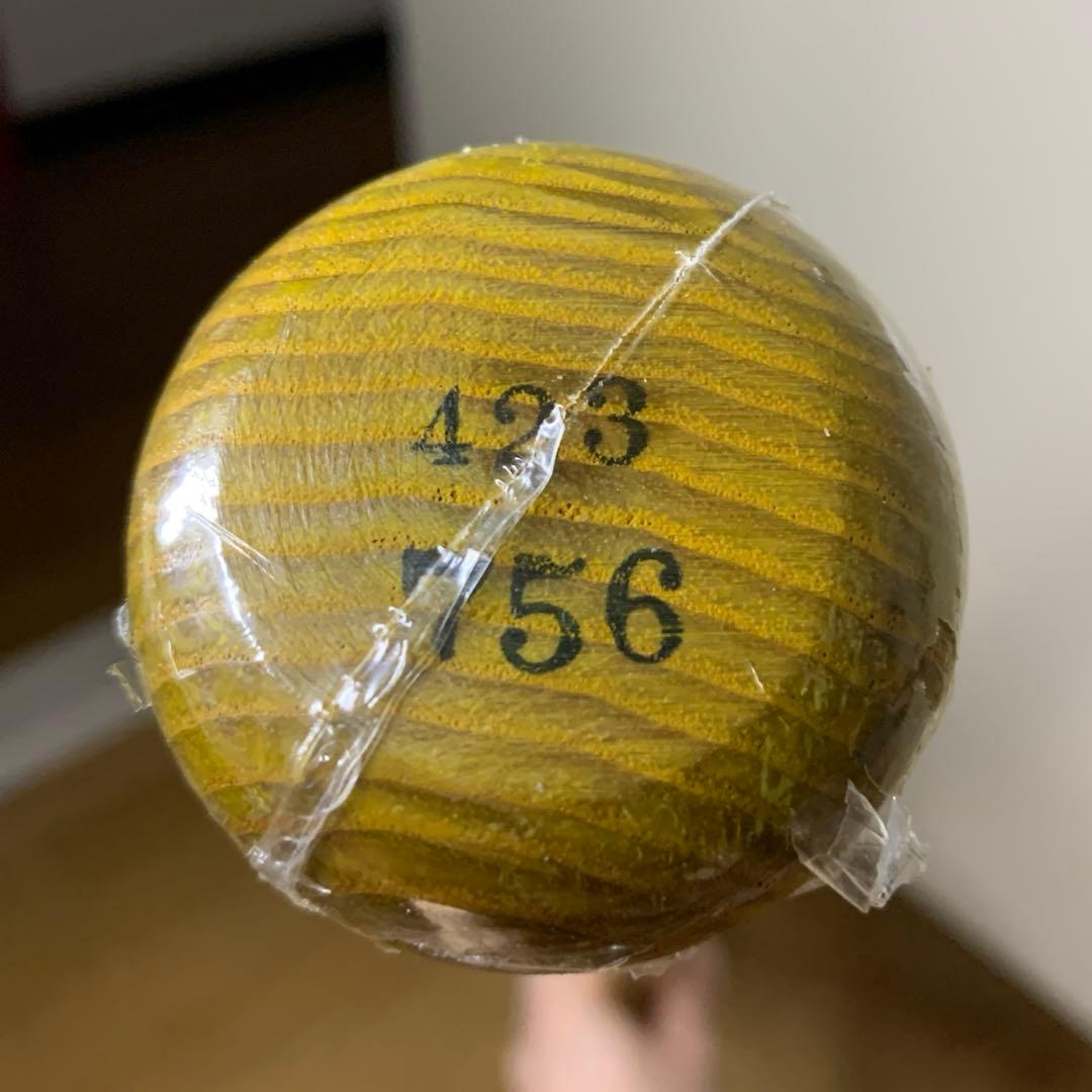 王貞治756本新記録記念バッド