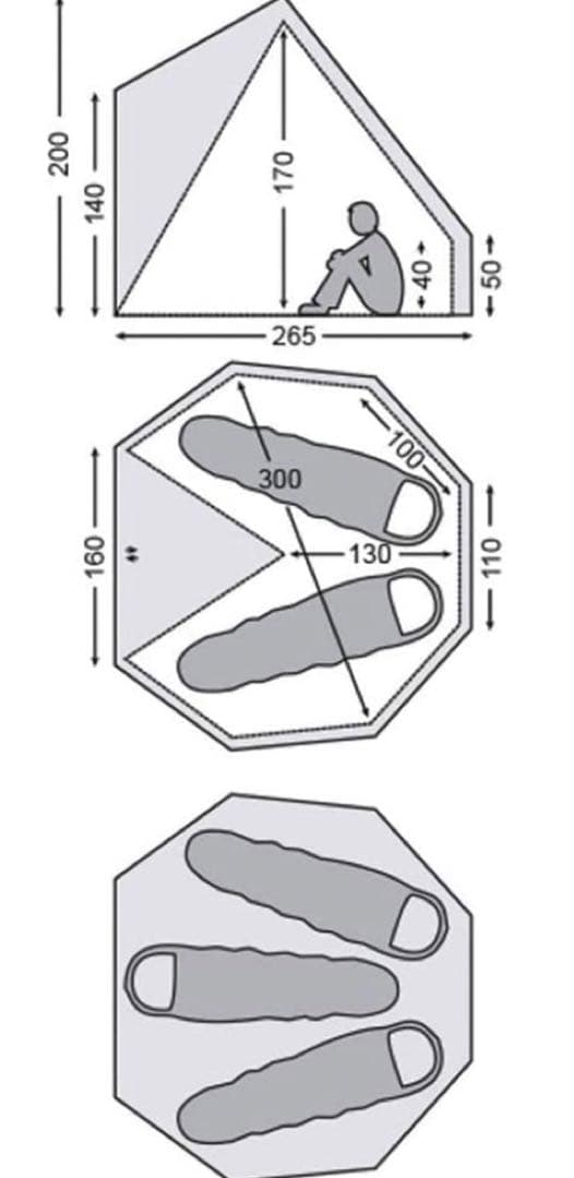 NORDISK ノルディスク テント アスガルド7.1 デニム 3~4人用